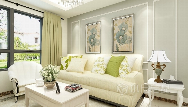 87㎡/兩室一廳一衛(wèi)/田園