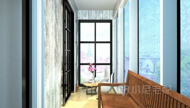 68㎡/三室一廳一衛(wèi)/混搭