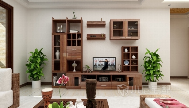 88㎡/兩室一廳一衛(wèi)/中式