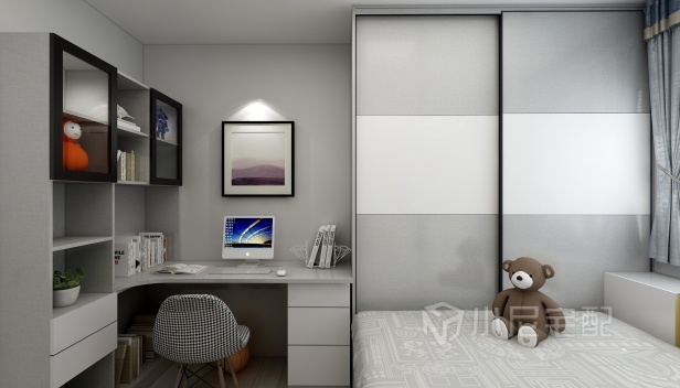 37.5㎡/兩室一廳一衛(wèi)/現(xiàn)代