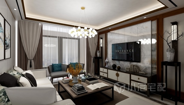 150㎡/四室兩廳兩衛(wèi)/中式