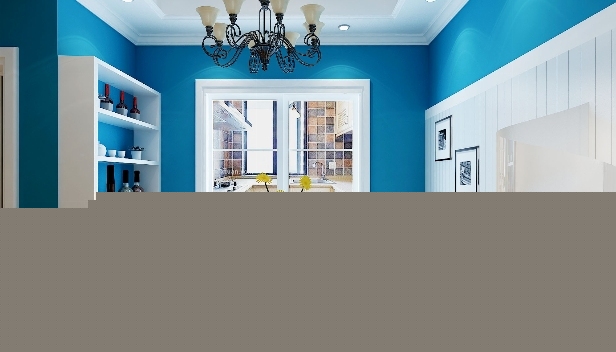 86.7㎡/三室兩廳兩衛(wèi)/地中海