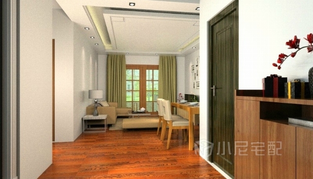 89㎡/兩室兩廳一衛(wèi)/簡約