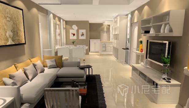 120㎡/三室兩廳兩衛(wèi)/歐式