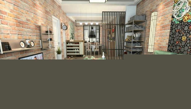 95.54㎡/三室兩廳一衛(wèi)/混搭