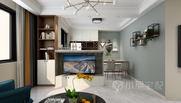 100㎡/三室兩廳一衛(wèi)/簡(jiǎn)約