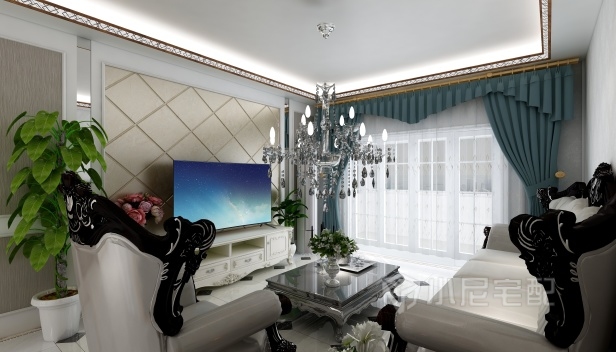 150㎡/三室一廳兩衛(wèi)/歐式