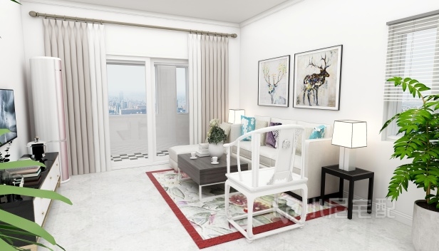 115㎡/三室兩廳一衛(wèi)/現(xiàn)代