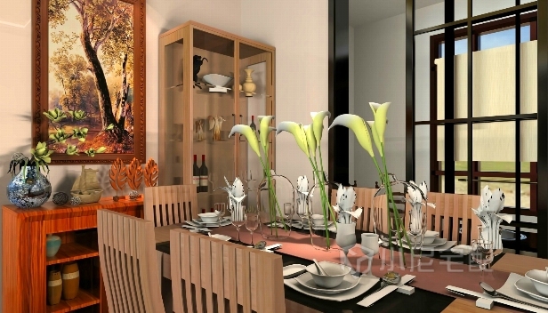 87㎡/兩室兩廳一衛(wèi)/中式