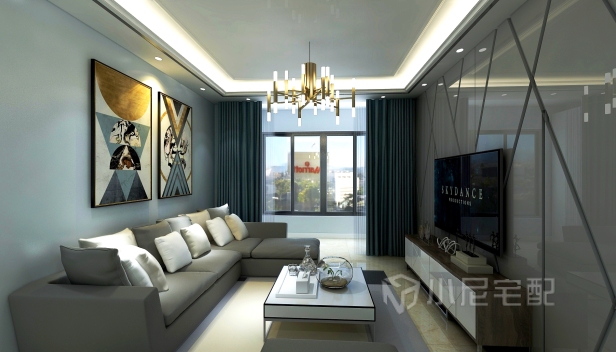 116㎡/三室一廳一衛(wèi)/現代