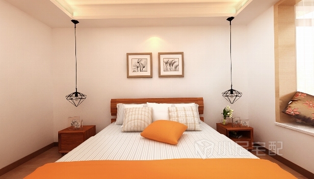 98㎡/兩室兩廳一衛(wèi)/簡約