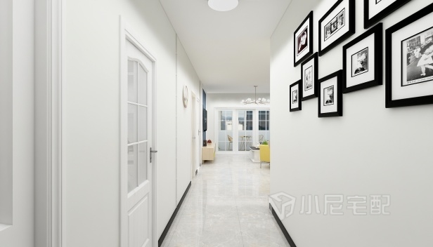 119㎡/三室一廳一衛(wèi)/混搭