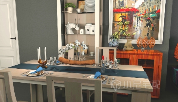 144.8㎡/三室兩廳兩衛(wèi)/中式