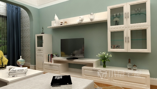 90㎡/兩室一廳一衛(wèi)/美式