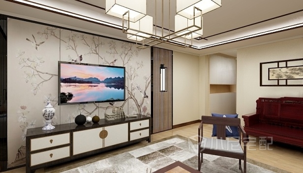 112㎡/三室兩廳一衛(wèi)/中式