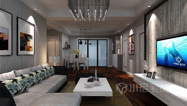 120㎡/三室兩廳一衛(wèi)/現(xiàn)代