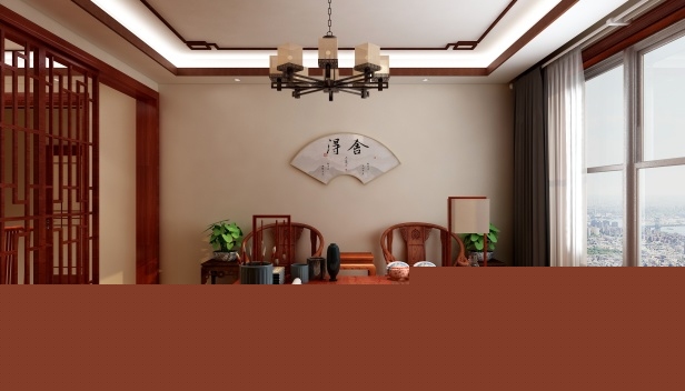 88㎡/兩室兩廳一衛(wèi)/中式