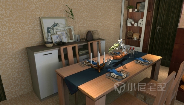 92.64㎡/三室兩廳一衛(wèi)/中式