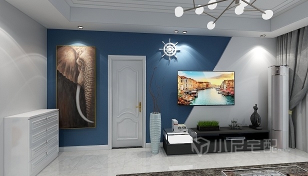 120㎡/三室兩廳兩衛(wèi)/現(xiàn)代