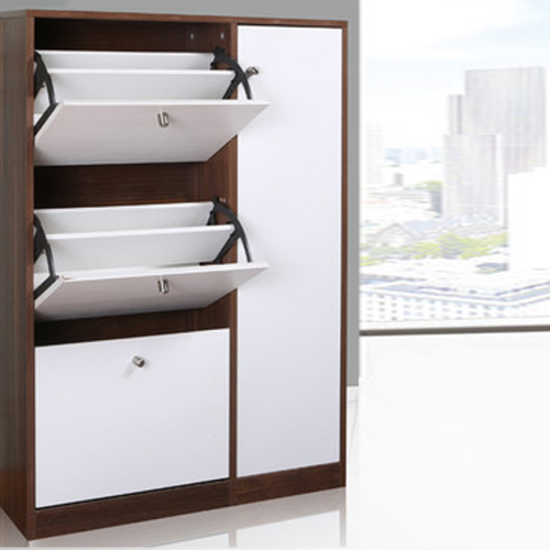 小尼宅配 翻斗鞋柜 現(xiàn)代簡約木質(zhì)大容量門廳玄關(guān)柜 薄款特價